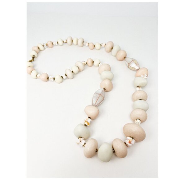 Vintage Miriam Haskell Designer 80s long necklace - Picture 1 of 5